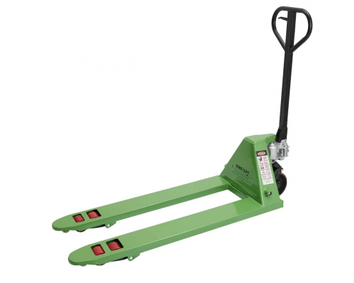 Тележка гидравлическая JD02 (г/п 2.5тн, L=1150мм, B=550мм) П/У колеса Euro-Lift Тележка гидравлическая JD02 (г/п 2.5тн, L=1150мм, B=550мм) П/У колеса Euro-Lift