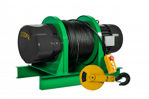 Лебедка электрическая KCD 1500/3000 кг, 100/50 м 380В Лебедка электрическая KCD 1500/3000 кг, 100/50 м 380В