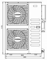 Кассетный кондиционер взрывозащищенный EXCON CR-01-1424