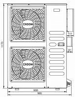 Напольно-потолочный кондиционер взрывозащищенный EXCON CR-01-1622