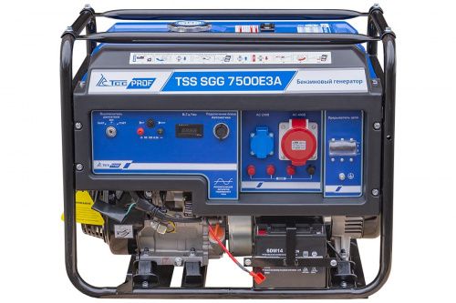 Бензиновый генератор 7,5 кВт TSS SGG 7500Е3A с АВР Бензиновый генератор 7,5 кВт TSS SGG 7500Е3A с АВР