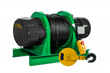 Лебедка электрическая  KCD 2500/5000 кг,  70/35 м, U=380 В