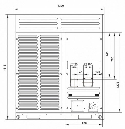 Канальный кондиционер взрывозащищенный EXCON CR-01-5623 Канальный кондиционер взрывозащищенный EXCON CR-01-5623