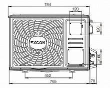 Кондиционер взрывозащищенный EXCON CR-01-0511